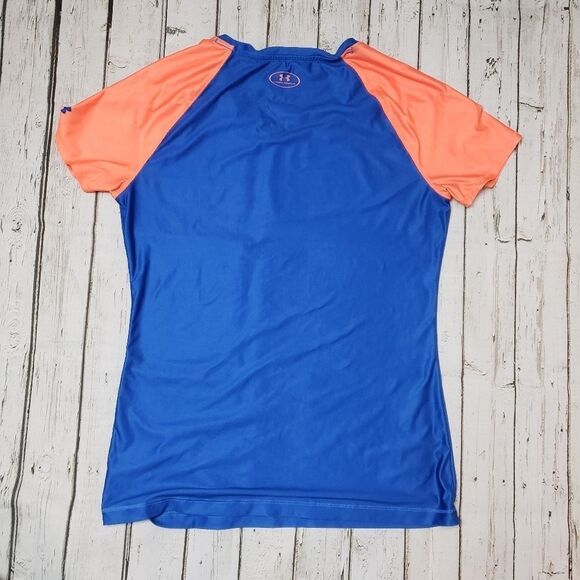 Under Armour Superman Blue and Orange Superwoman Shirt superman - Picture 2 of 4